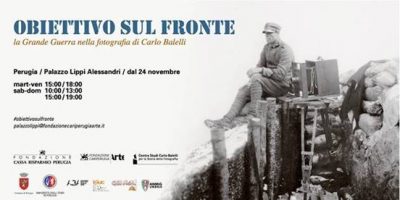 obiettivo sul fronte mostra fotografica
