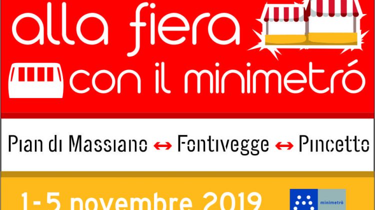minimetrò fiera dei morti 2019
