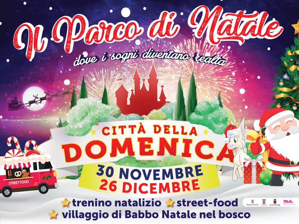 Immagini Natale 1024x768.Citta Della Domenica Il Parco Di Natale Viviumbria